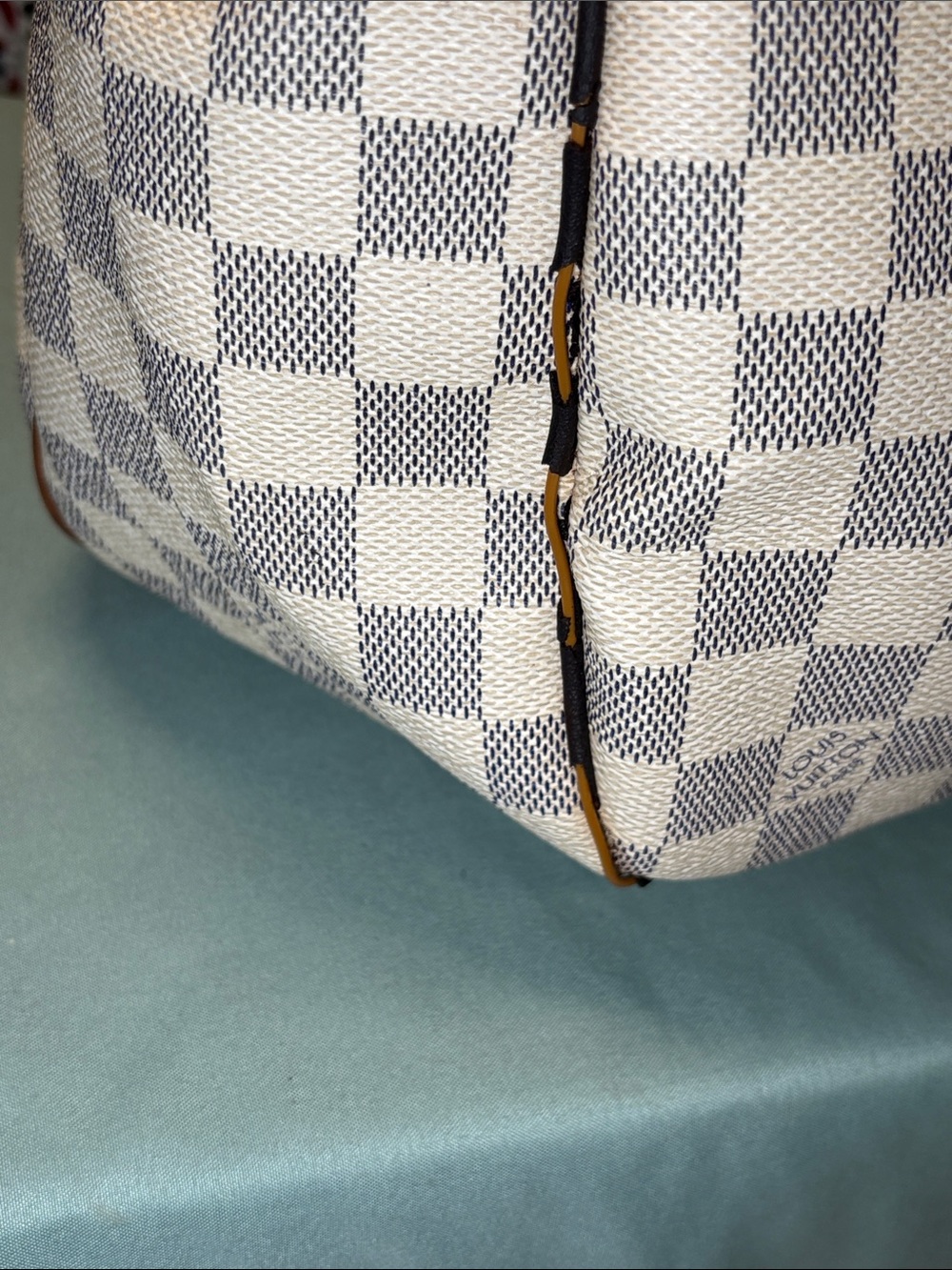 Louis Vuitton Damier Azur Galliera PM - AS IS Rehab Candidate - Picture 12 of 16